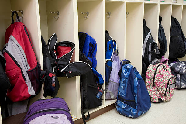 school bag storage